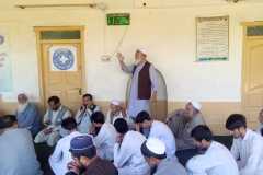 Mental health awareness session with Afghan Refugees