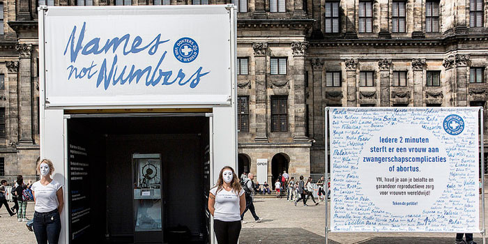 La campagne Names Not Numbers à Amsterdam