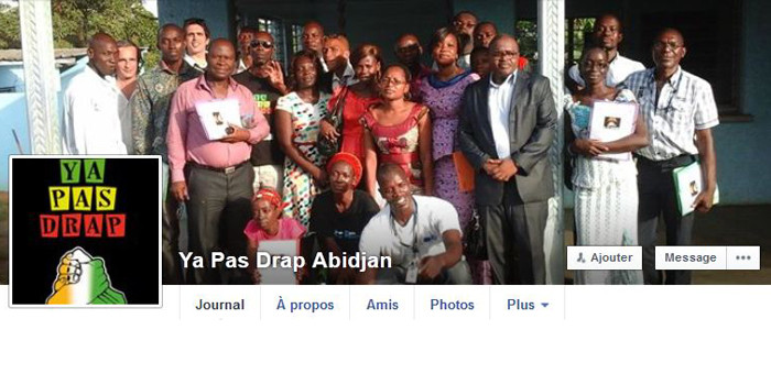 Une page facebook sur le projet RdR à Abidjan !