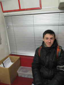 Krill have fun on the bus