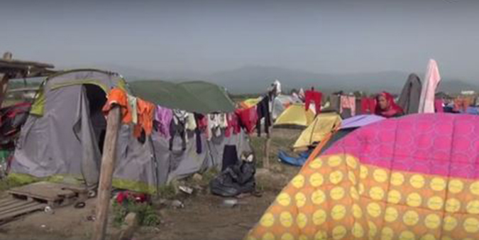 Idomeni, le plus grand camp d’Europe