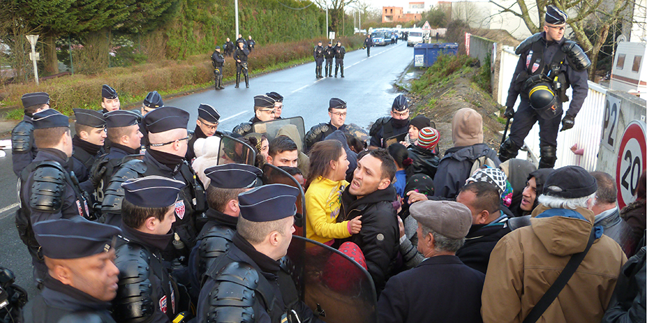 Carquefou – Expulsion du plus gros terrain de l’agglomération