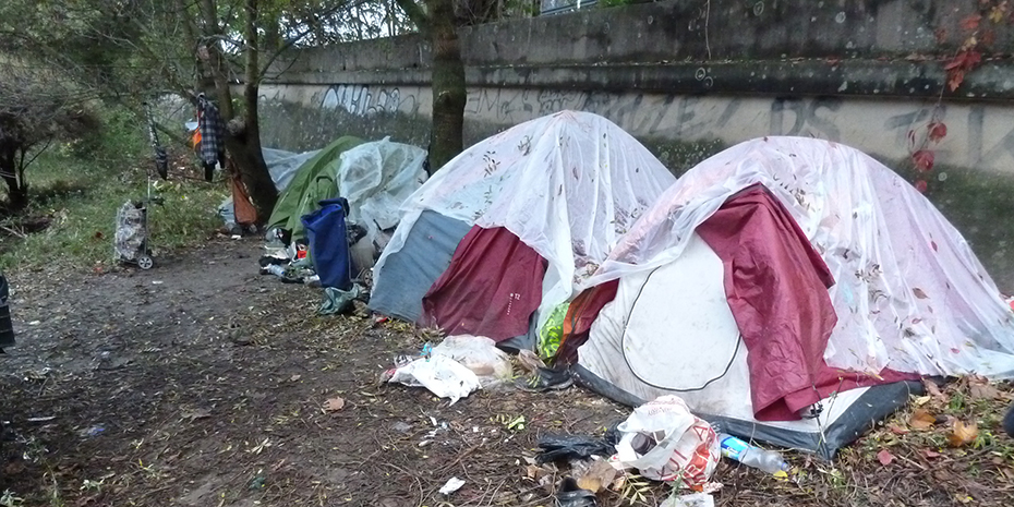 Des familles jetées à la rue