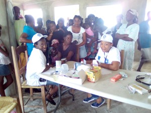 Consultation en clinique mobile