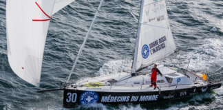 Le bateau de Morgane Ursault-Poupon portera nos messages sur la Route du Rhum 2022