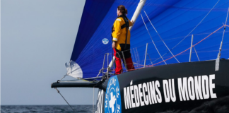 Quelle émotion et quelle fierté que nos couleurs traversent l’Atlantique !